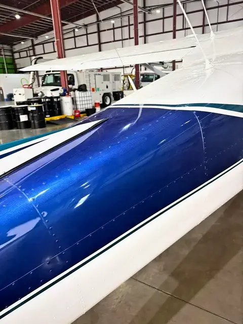 Cessna 180 (Teal/Navy) detailed by Pristine Jets, photo 10 of 36