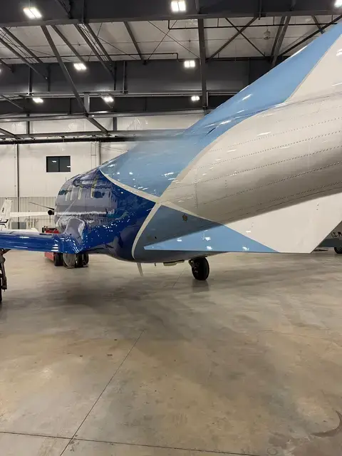 Pilatus PC-12 (Metallic Blue) detailed by Pristine Jets, photo 6 of 11