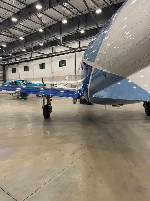 Pilatus PC-12 (Metallic Blue) detailed by Pristine Jets, photo 7 of 11