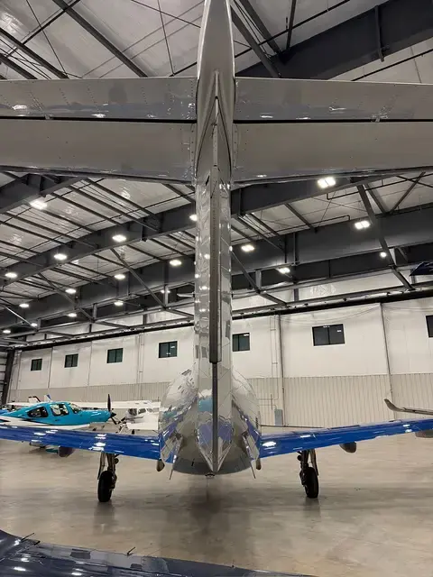 Pilatus PC-12 (Metallic Blue) detailed by Pristine Jets, photo 8 of 11